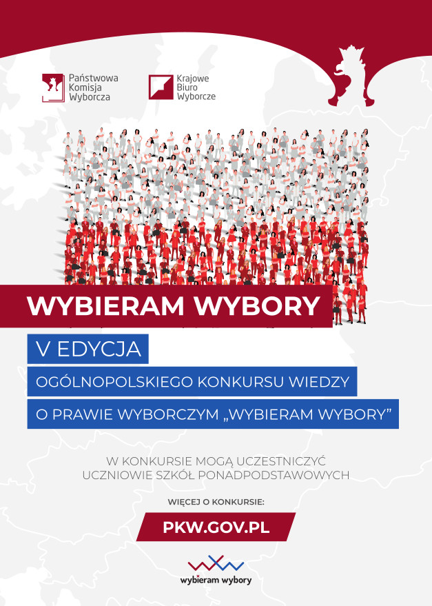 V edycja Ogólnopolskiego Konkursu Wiedzy o Prawie Wyborczym „Wybieram Wybory”